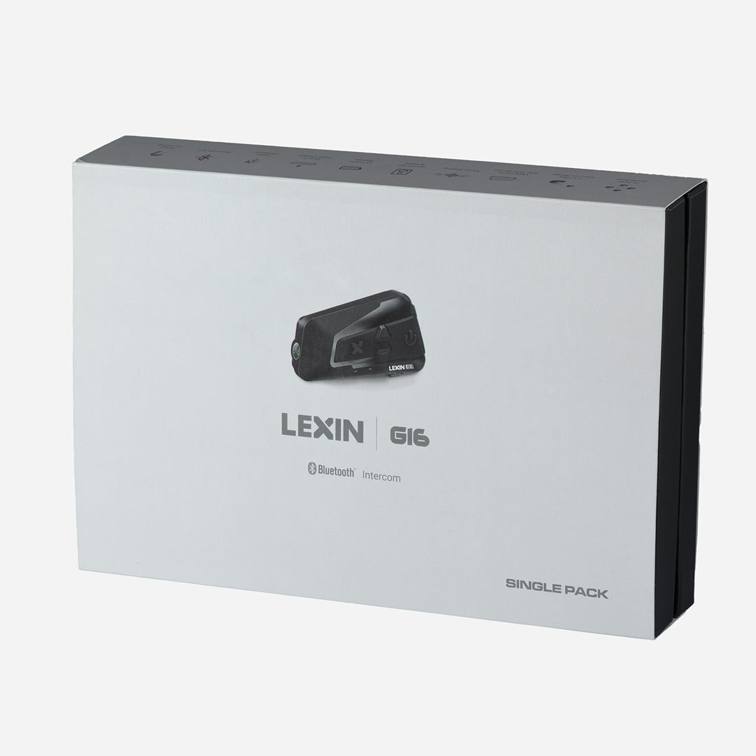  一分钟赛车极速彩查询 Lexin G16 Bluetooth Rider Intercom - Advanced LexinPulse Sound & Music Sharing
